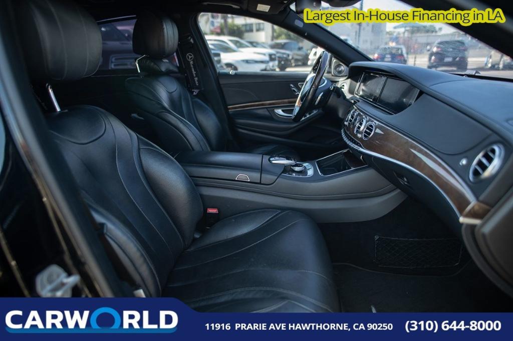 used 2015 Mercedes-Benz S-Class car, priced at $18,585