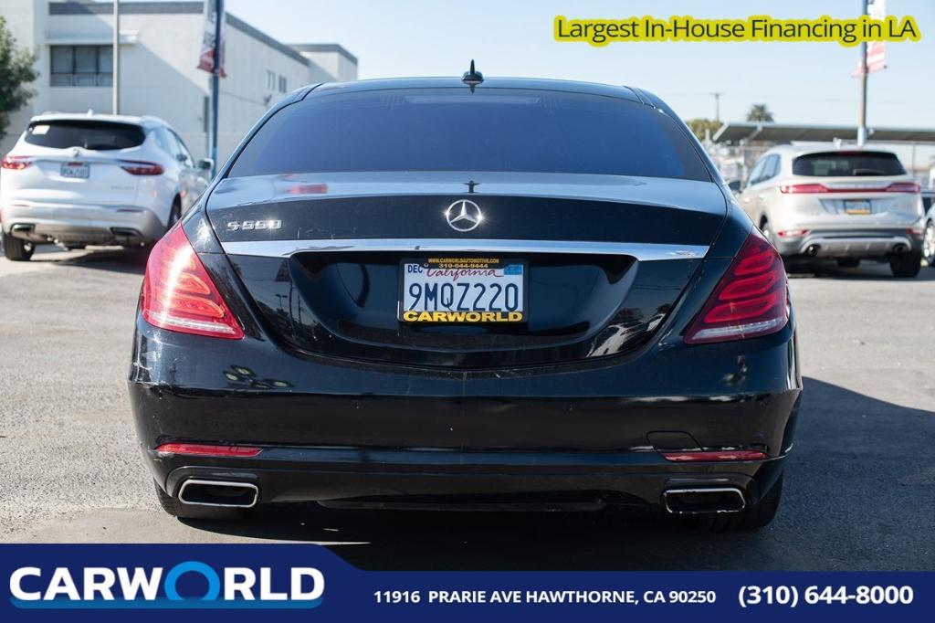 used 2015 Mercedes-Benz S-Class car, priced at $18,585