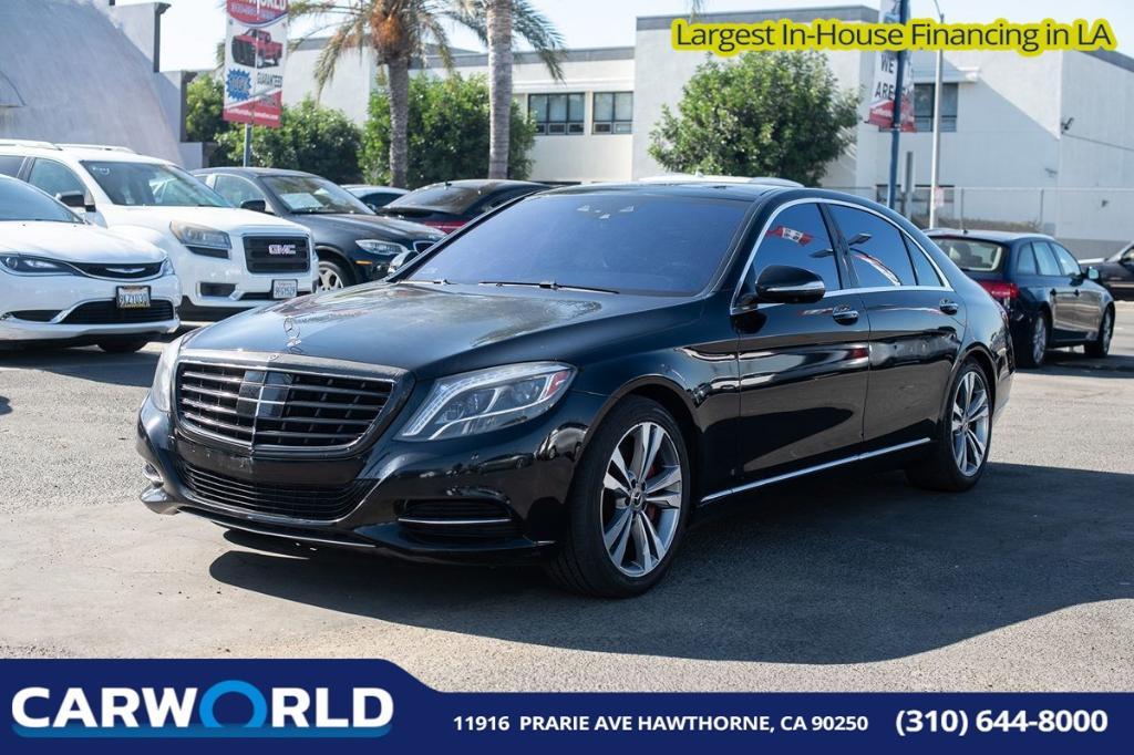 used 2015 Mercedes-Benz S-Class car, priced at $18,585