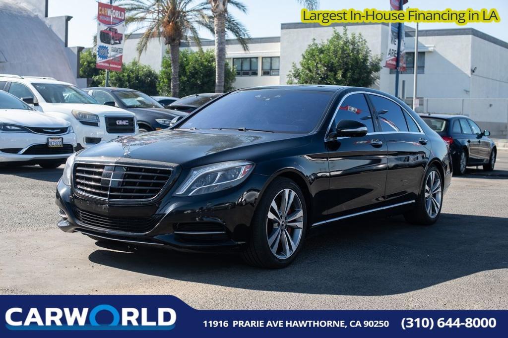 used 2015 Mercedes-Benz S-Class car, priced at $18,585