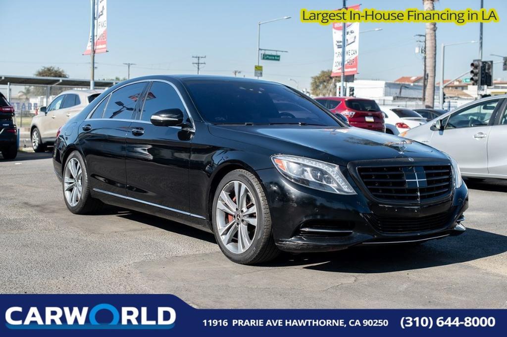 used 2015 Mercedes-Benz S-Class car, priced at $18,585