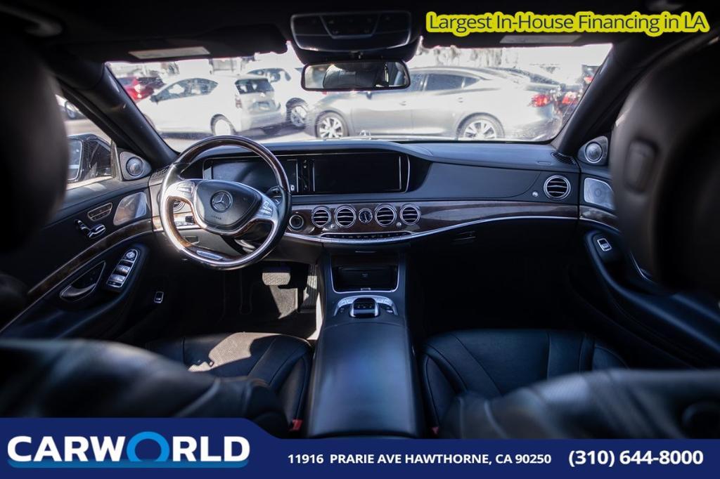 used 2015 Mercedes-Benz S-Class car, priced at $18,585