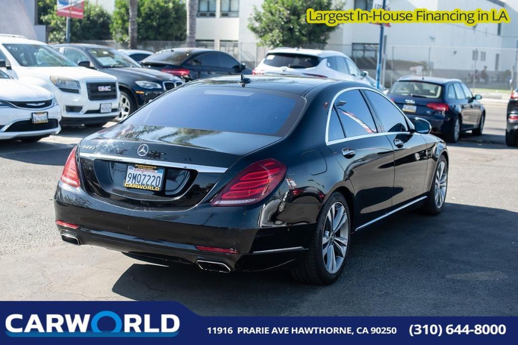 used 2015 Mercedes-Benz S-Class car, priced at $18,585