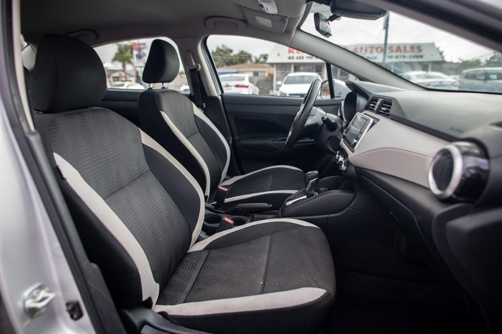 used 2021 Nissan Versa car, priced at $12,345