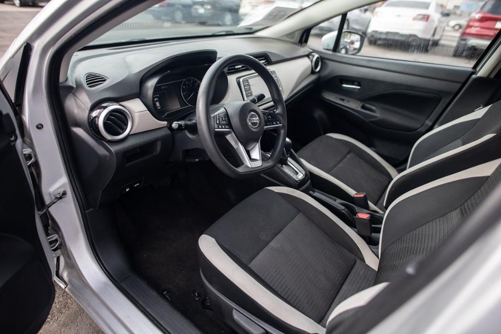 used 2021 Nissan Versa car, priced at $12,345