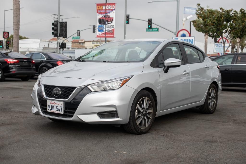 used 2021 Nissan Versa car, priced at $12,345