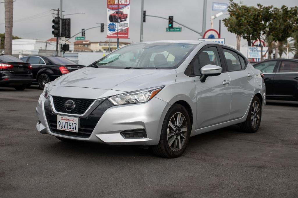 used 2021 Nissan Versa car, priced at $12,345