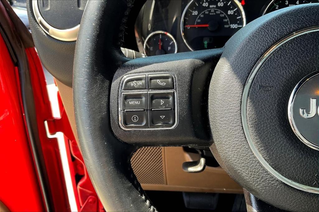 used 2016 Jeep Wrangler car, priced at $16,335