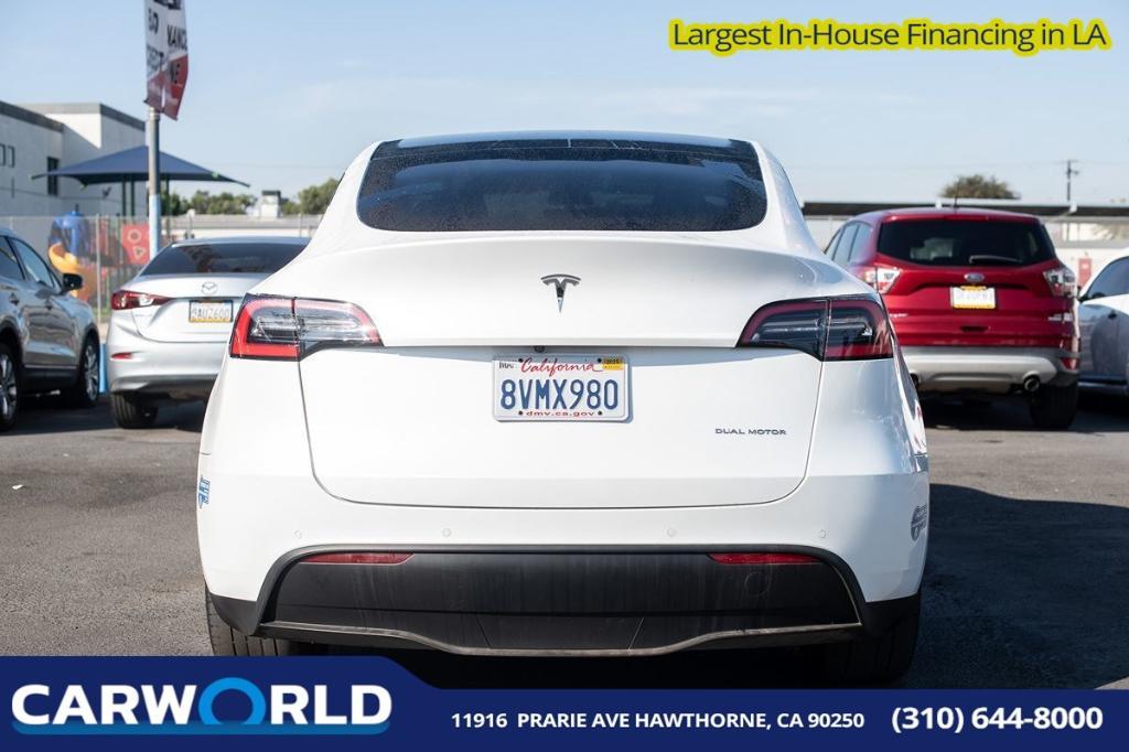 used 2021 Tesla Model Y car, priced at $24,795