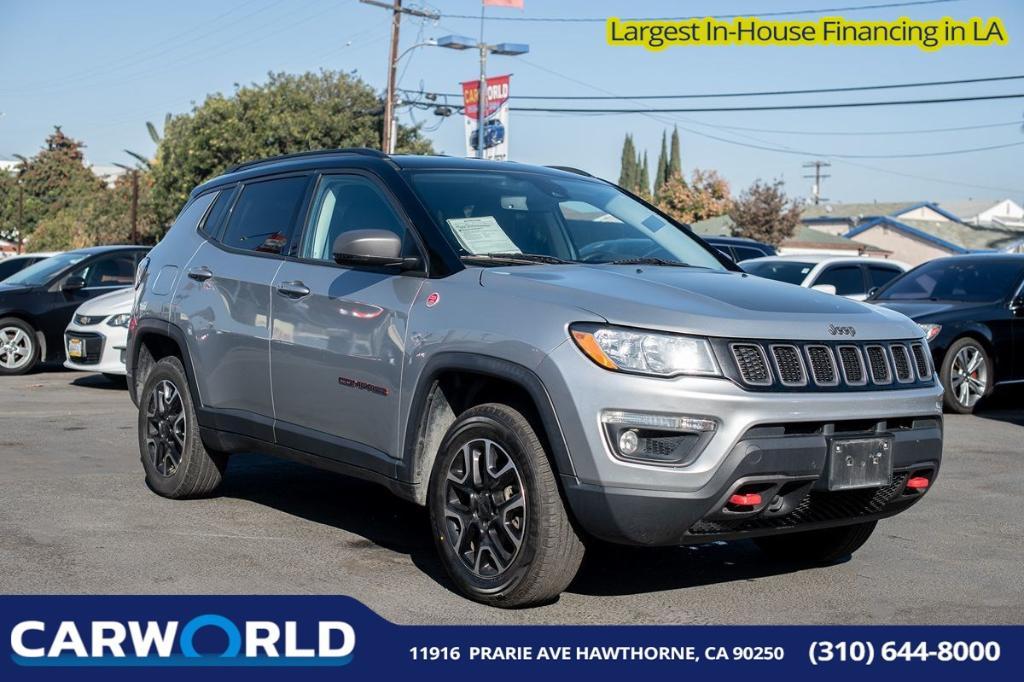 used 2021 Jeep Compass car, priced at $14,995