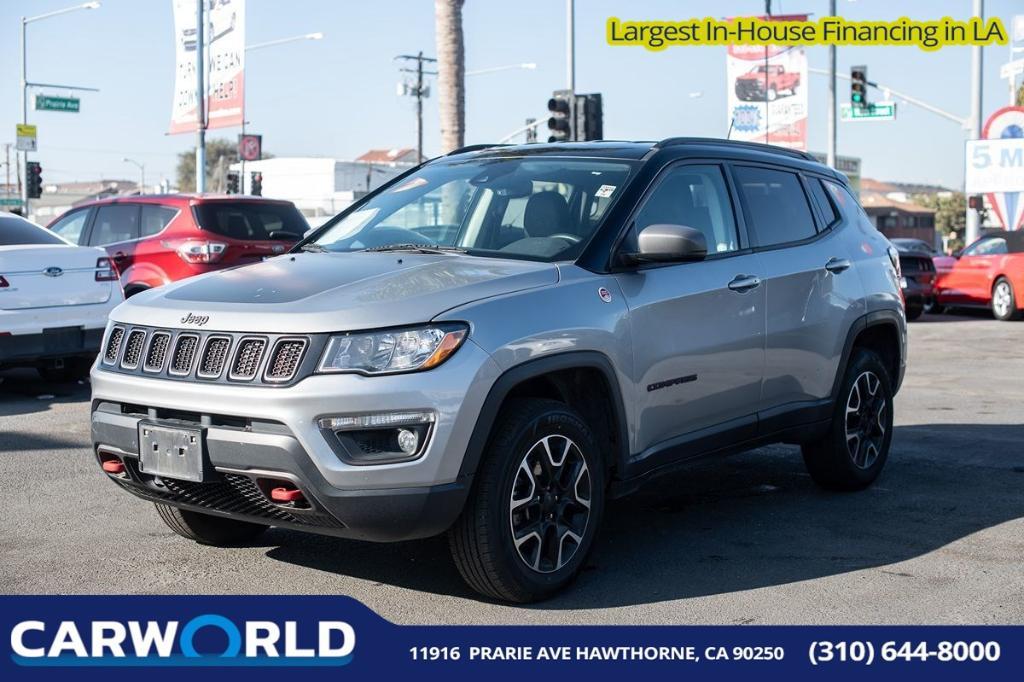 used 2021 Jeep Compass car, priced at $14,995