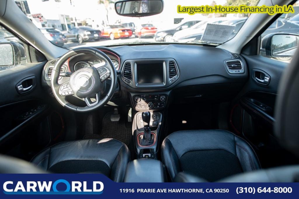 used 2021 Jeep Compass car, priced at $14,995