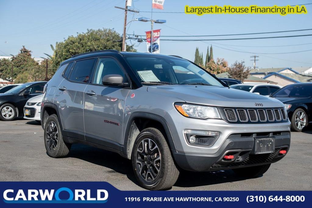 used 2021 Jeep Compass car, priced at $14,995