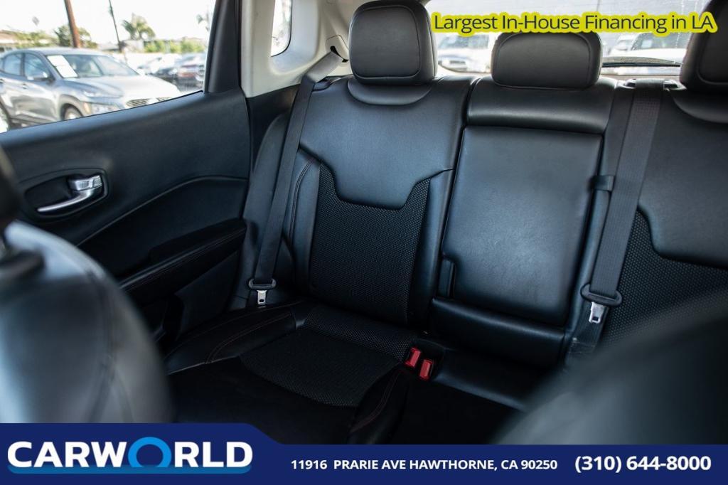 used 2021 Jeep Compass car, priced at $14,995