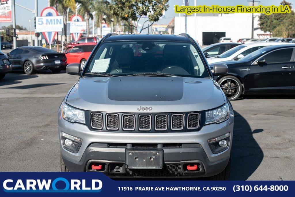 used 2021 Jeep Compass car, priced at $14,995