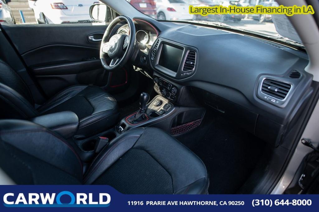 used 2021 Jeep Compass car, priced at $14,995