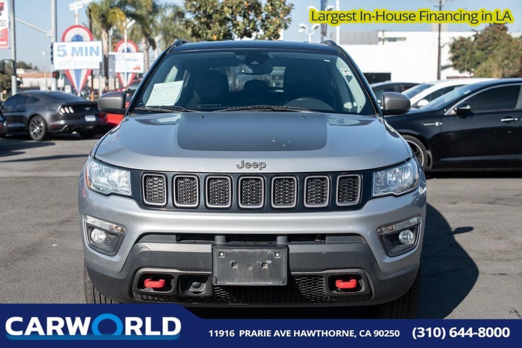 used 2021 Jeep Compass car, priced at $14,995