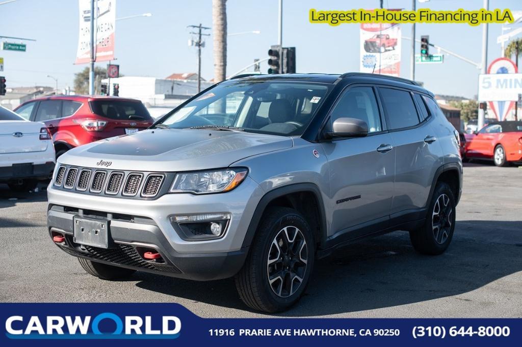 used 2021 Jeep Compass car, priced at $14,995