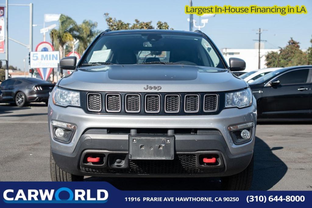 used 2021 Jeep Compass car, priced at $14,995