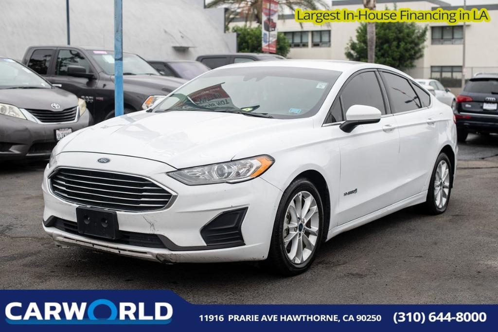 used 2019 Ford Fusion Hybrid car, priced at $9,345