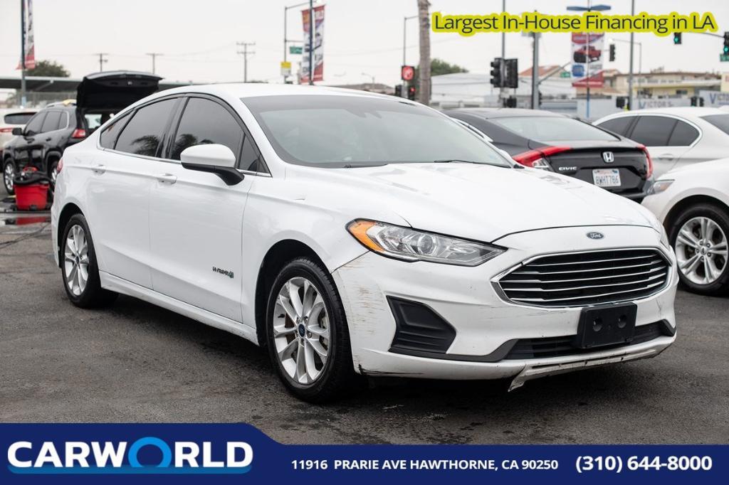 used 2019 Ford Fusion Hybrid car, priced at $9,345