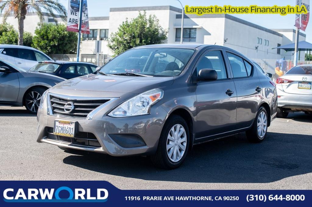 used 2015 Nissan Versa car, priced at $5,845