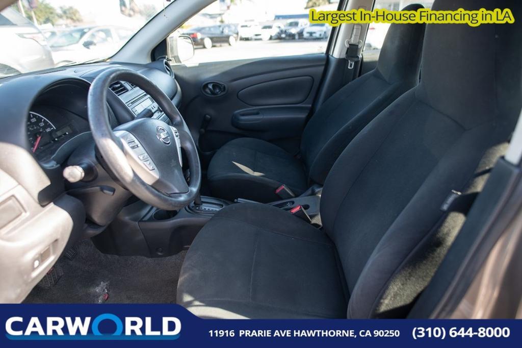 used 2015 Nissan Versa car, priced at $5,845