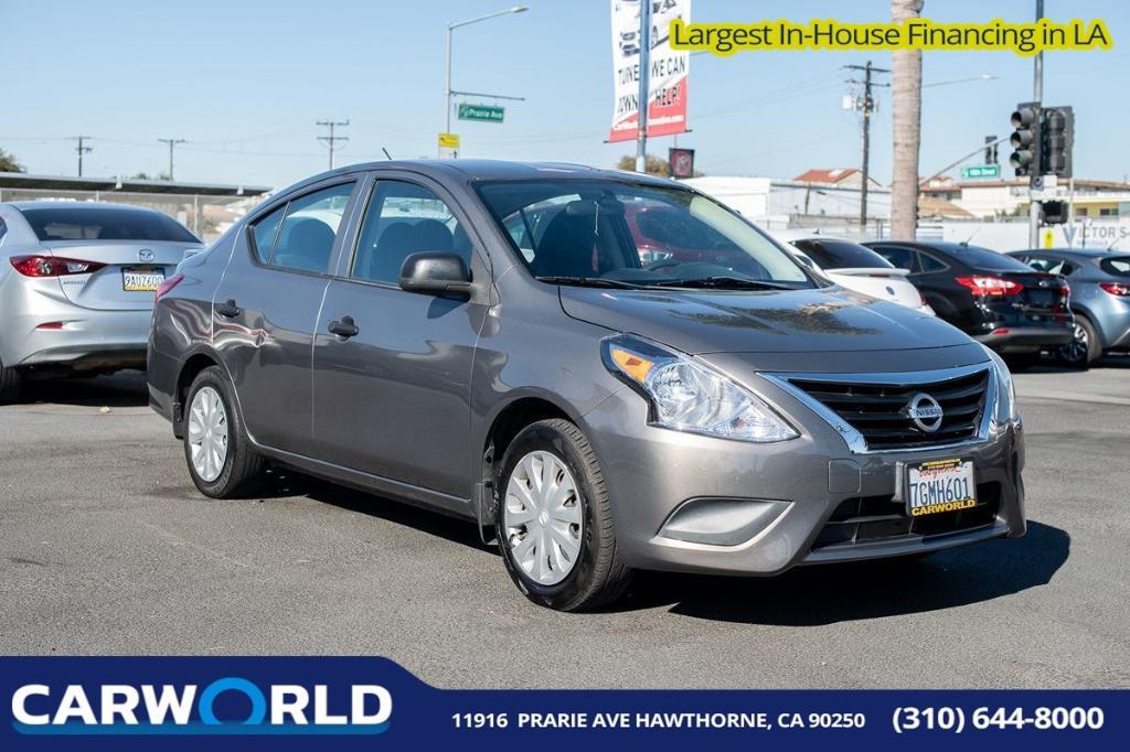 used 2015 Nissan Versa car, priced at $5,845