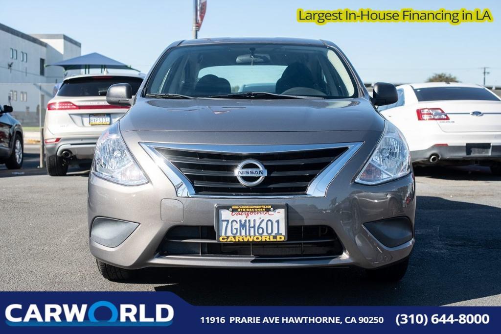 used 2015 Nissan Versa car, priced at $5,845