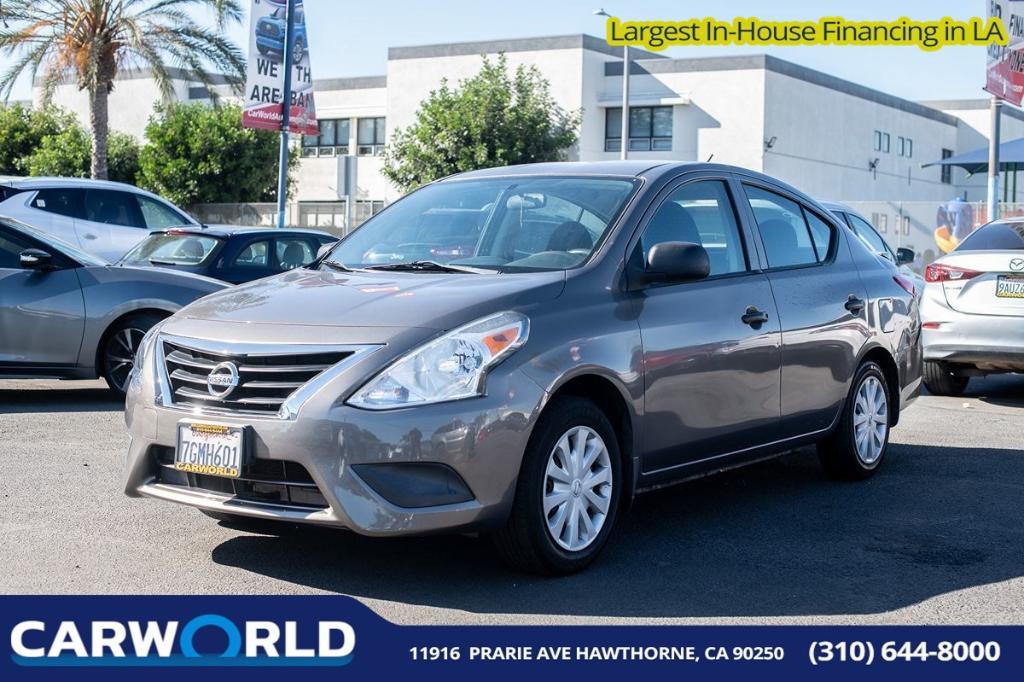 used 2015 Nissan Versa car, priced at $5,845