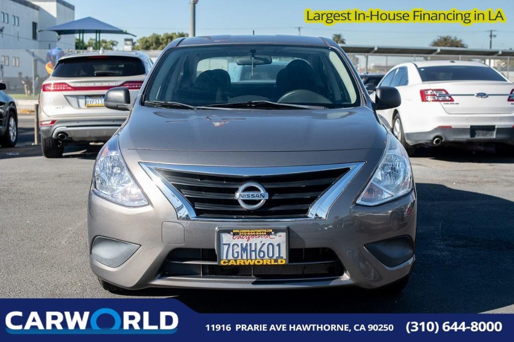 used 2015 Nissan Versa car, priced at $5,845