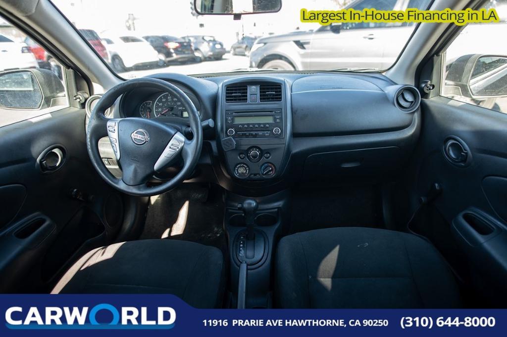 used 2015 Nissan Versa car, priced at $5,845