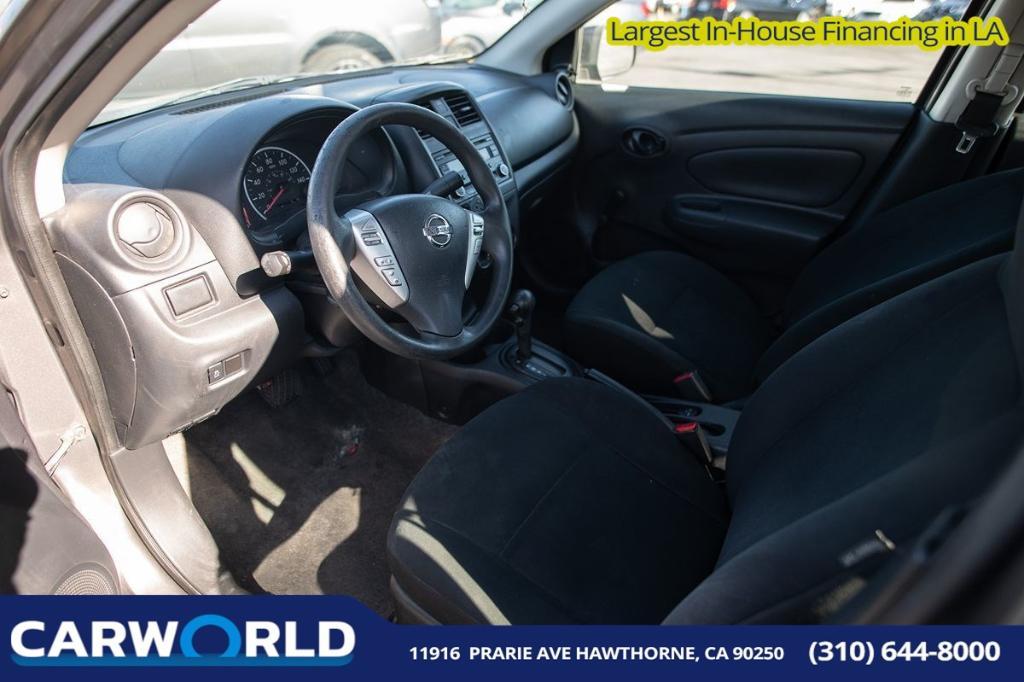 used 2015 Nissan Versa car, priced at $5,845