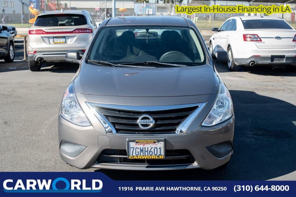 used 2015 Nissan Versa car, priced at $5,845