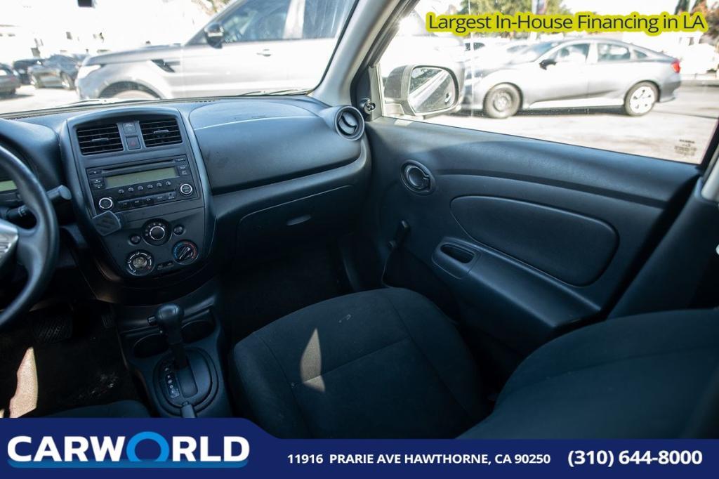 used 2015 Nissan Versa car, priced at $5,845