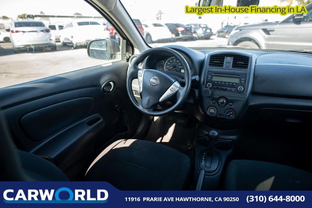 used 2015 Nissan Versa car, priced at $5,845