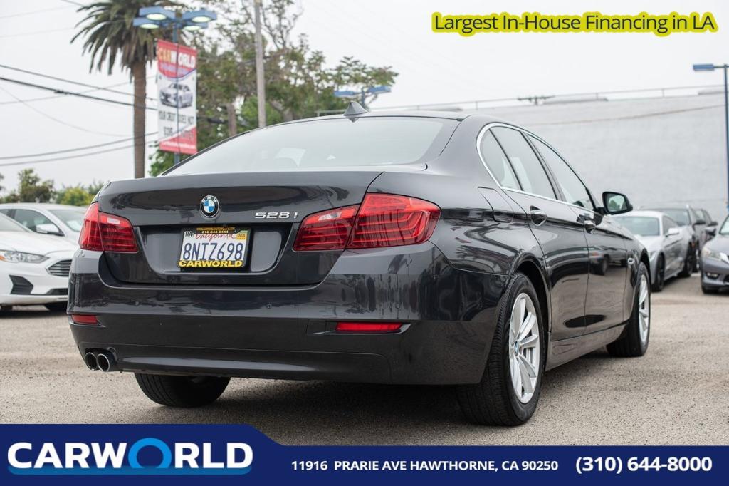 used 2016 BMW 528 car, priced at $11,125