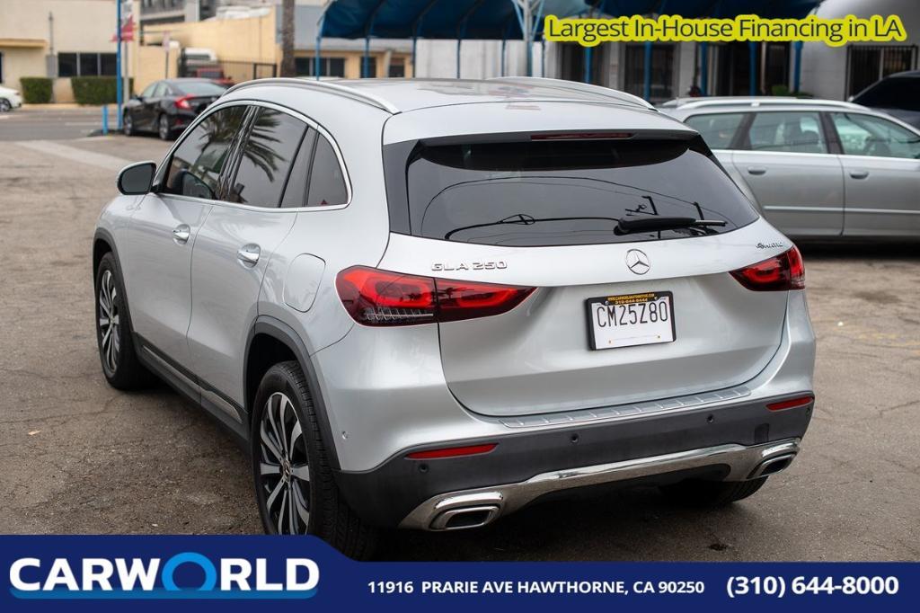 used 2021 Mercedes-Benz GLA 250 car, priced at $27,595