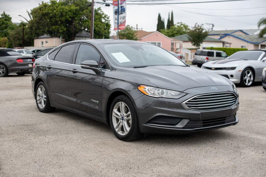 used 2018 Ford Fusion Hybrid car, priced at $14,295