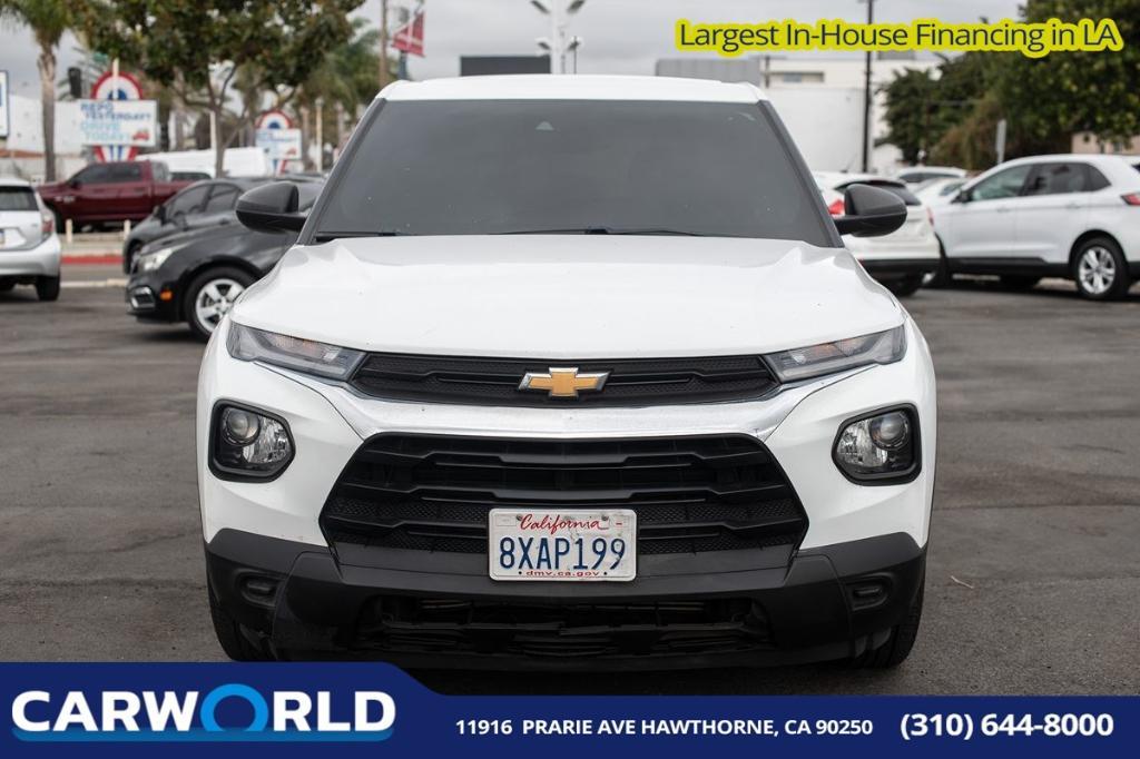 used 2021 Chevrolet TrailBlazer car, priced at $15,225