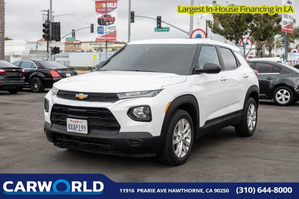 used 2021 Chevrolet TrailBlazer car, priced at $15,225