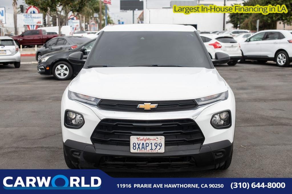 used 2021 Chevrolet TrailBlazer car, priced at $15,225