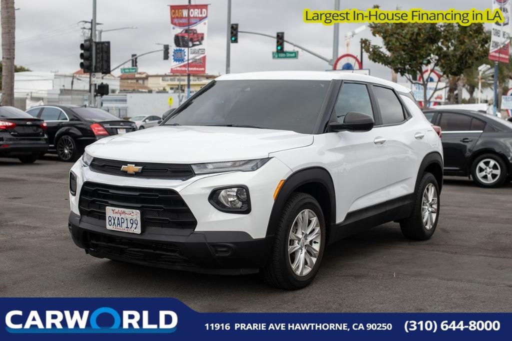 used 2021 Chevrolet TrailBlazer car, priced at $15,225