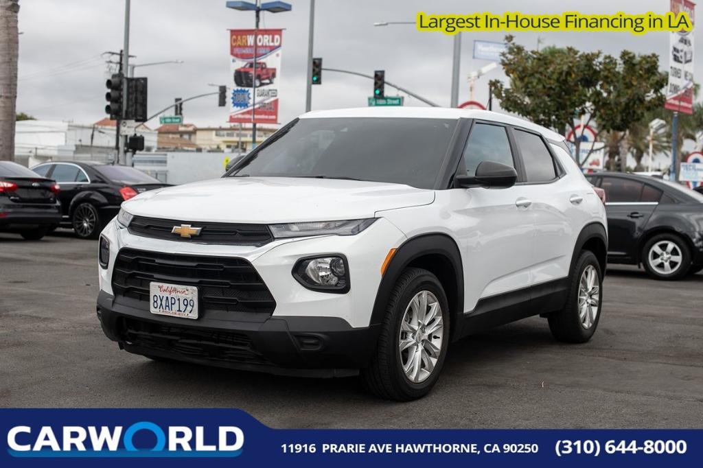 used 2021 Chevrolet TrailBlazer car, priced at $15,225