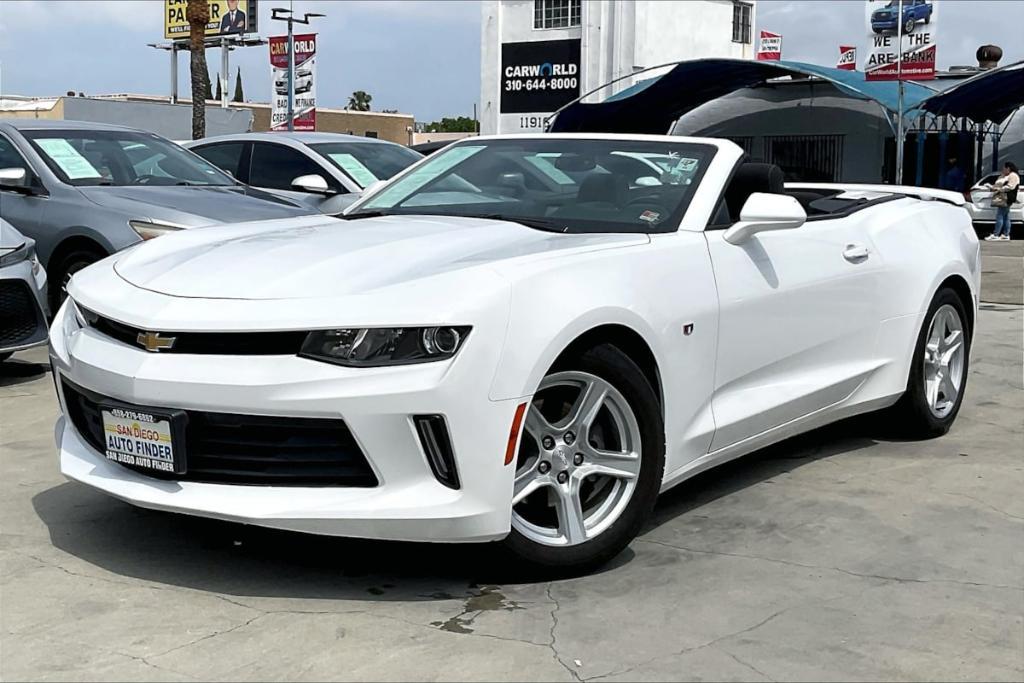 used 2018 Chevrolet Camaro car, priced at $15,605