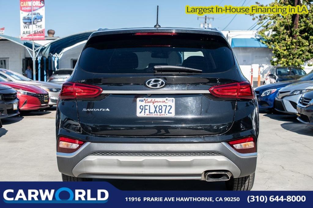 used 2020 Hyundai Santa Fe car, priced at $14,885