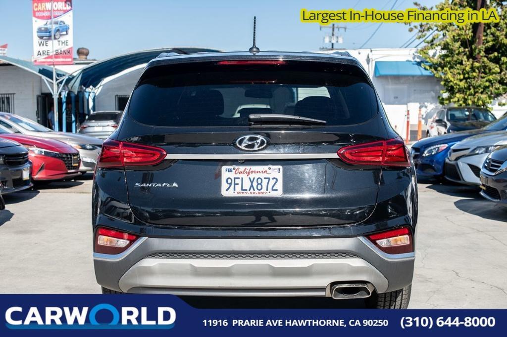 used 2020 Hyundai Santa Fe car, priced at $14,885