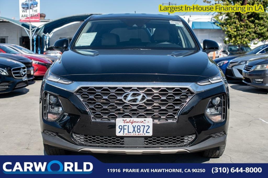 used 2020 Hyundai Santa Fe car, priced at $14,885