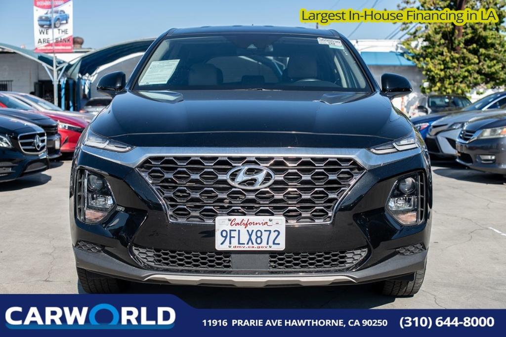 used 2020 Hyundai Santa Fe car, priced at $14,885