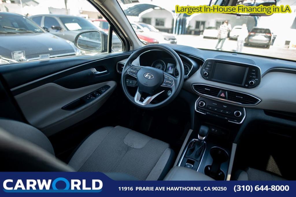 used 2020 Hyundai Santa Fe car, priced at $14,885